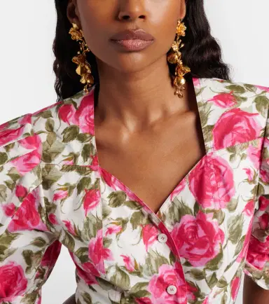 Chloe Chloé Chloé Bouquet floral drop earrings | Thumbnail 6 Chloe Chloé Chloé Bouquet floral drop earrings | Thumbnail 6
