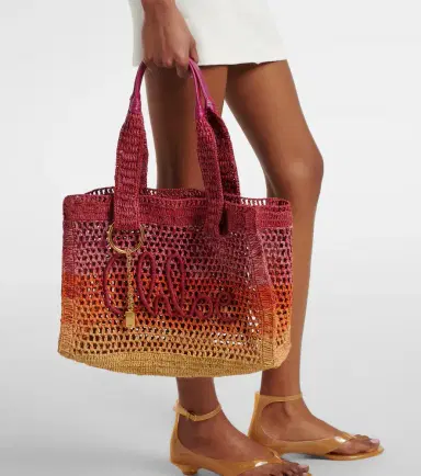 Chloé Chloé Summer Banana East-West raffia tote bag | Thumbnail 7 Chloé Chloé Summer Banana East-West raffia tote bag | Thumbnail 7