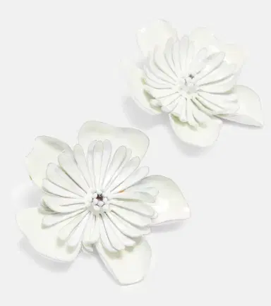 Chloé Chloé Floral clip-on earrings | Thumbnail 2 Chloé Chloé Floral clip-on earrings | Thumbnail 2