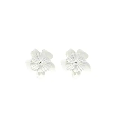Chloé Chloé Floral clip-on earrings | Thumbnail 1 Chloé Chloé Floral clip-on earrings | Thumbnail 1