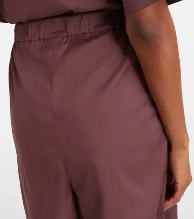Max Mara Medeola pleated cotton-blend shorts | Thumbnail 3 Max Mara Medeola pleated cotton-blend shorts | Thumbnail 3