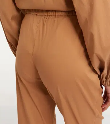 Max Mara Curve cotton-blend cropped straight pants | Thumbnail 2 Max Mara Curve cotton-blend cropped straight pants | Thumbnail 2