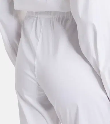 Max Mara Curve cotton-blend cropped straight pants | Thumbnail 3 Max Mara Curve cotton-blend cropped straight pants | Thumbnail 3