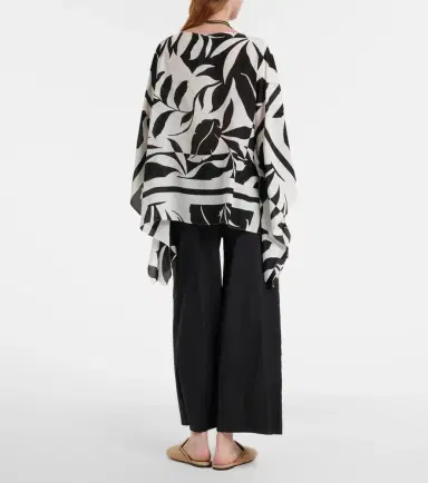 Max Mara Pece cropped cotton-blend wide-leg pants | Thumbnail 6 Max Mara Pece cropped cotton-blend wide-leg pants | Thumbnail 6