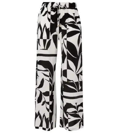 Max Mara Voto printed silk palazzo pants | Thumbnail 1 Max Mara Voto printed silk palazzo pants | Thumbnail 1
