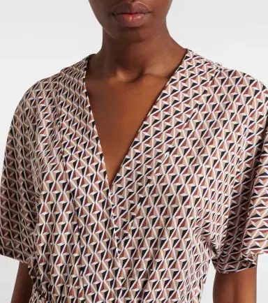 Max Mara Belted printed jumpsuit | Thumbnail 3 Max Mara Belted printed jumpsuit | Thumbnail 3