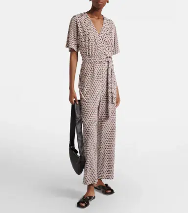 Max Mara Belted printed jumpsuit | Thumbnail 6 Max Mara Belted printed jumpsuit | Thumbnail 6
