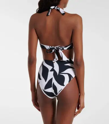 Max Mara Avena floral halterneck bikini top | Thumbnail 2 Max Mara Avena floral halterneck bikini top | Thumbnail 2