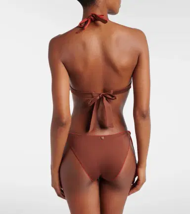 Max Mara Bazia reversible halterneck bikini top | Thumbnail 2 Max Mara Bazia reversible halterneck bikini top | Thumbnail 2