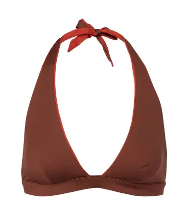 Max Mara Bazia reversible halterneck bikini top | Thumbnail 1 Max Mara Bazia reversible halterneck bikini top | Thumbnail 1