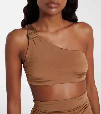 Max Mara Alisia one-shoulder bikini top | Thumbnail 3 Max Mara Alisia one-shoulder bikini top | Thumbnail 3