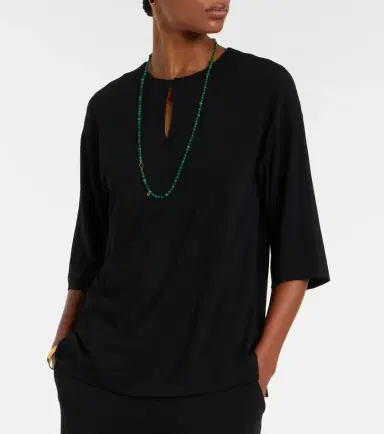 Max Mara Giglio keyhole oversized top | Thumbnail 3 Max Mara Giglio keyhole oversized top | Thumbnail 3