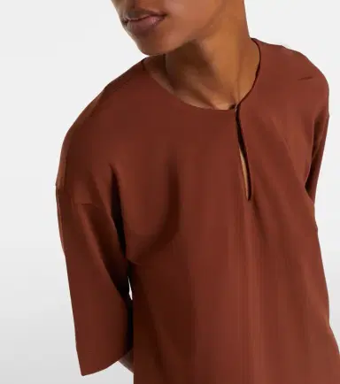 Max Mara Giglio keyhole oversized top | Thumbnail 2 Max Mara Giglio keyhole oversized top | Thumbnail 2