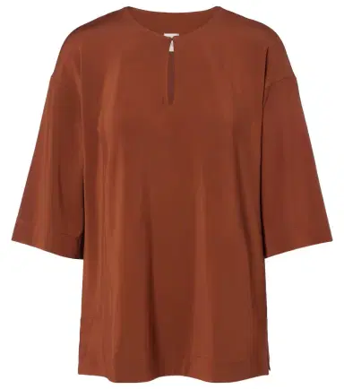 Max Mara Giglio keyhole oversized top | Thumbnail 1 Max Mara Giglio keyhole oversized top | Thumbnail 1