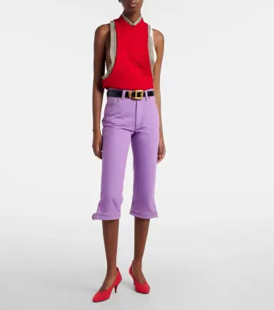Versace Knitted cotton top | Thumbnail 6 Versace Knitted cotton top | Thumbnail 6