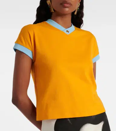 Versace Medusa cotton-blend jersey T-shirt | Thumbnail 3 Versace Medusa cotton-blend jersey T-shirt | Thumbnail 3