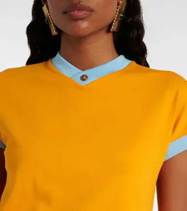 Versace Medusa cotton-blend jersey T-shirt | Thumbnail 5 Versace Medusa cotton-blend jersey T-shirt | Thumbnail 5