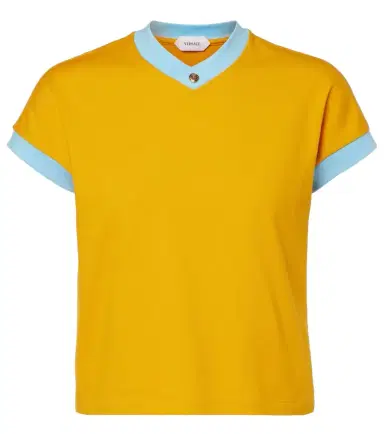 Versace Medusa cotton-blend jersey T-shirt | Thumbnail 1 Versace Medusa cotton-blend jersey T-shirt | Thumbnail 1