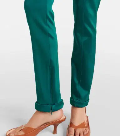 Chloe Chloé High-rise jersey slim pants | Thumbnail 6 Chloe Chloé High-rise jersey slim pants | Thumbnail 6