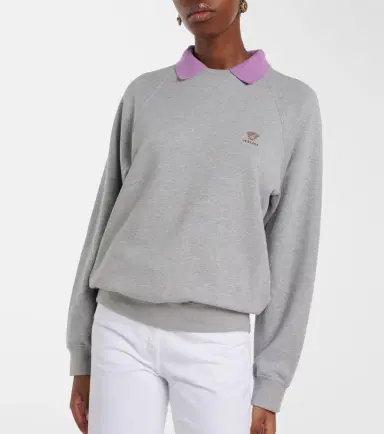 Versace Cotton jersey sweatshirt | Thumbnail 4 Versace Cotton jersey sweatshirt | Thumbnail 4