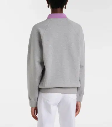 Versace Cotton jersey sweatshirt | Thumbnail 5 Versace Cotton jersey sweatshirt | Thumbnail 5