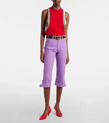 Versace High-rise capri jeans | Thumbnail 2 Versace High-rise capri jeans | Thumbnail 2