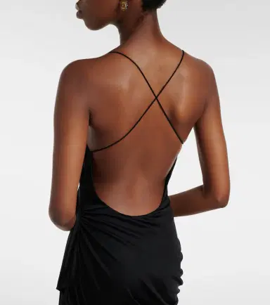 Versace Jersey maxi dress | Thumbnail 3 Versace Jersey maxi dress | Thumbnail 3