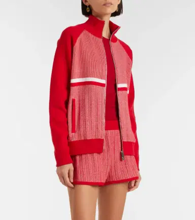 Versace Cotton-blend jacquard jacket | Thumbnail 4 Versace Cotton-blend jacquard jacket | Thumbnail 4