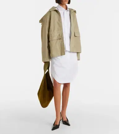 Victoria Beckham Oversized cotton shirt | Thumbnail 2 Victoria Beckham Oversized cotton shirt | Thumbnail 2
