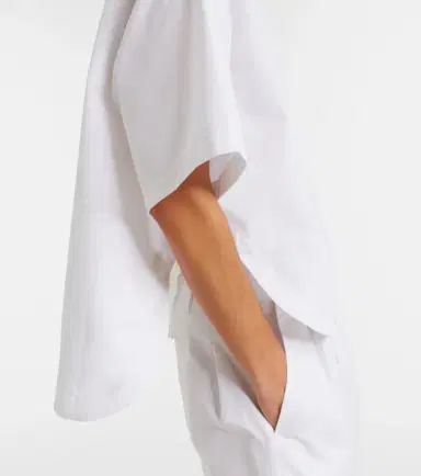 Victoria Beckham Oversized cotton shirt | Thumbnail 4 Victoria Beckham Oversized cotton shirt | Thumbnail 4