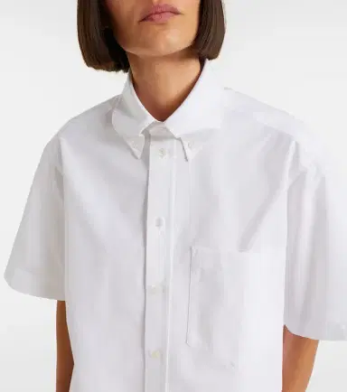 Victoria Beckham Oversized cotton shirt | Thumbnail 6 Victoria Beckham Oversized cotton shirt | Thumbnail 6