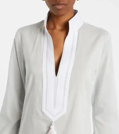 Tory Burch Cotton kaftan | Thumbnail 2 Tory Burch Cotton kaftan | Thumbnail 2