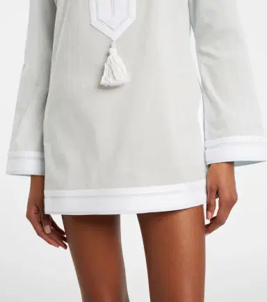 Tory Burch Cotton kaftan | Thumbnail 3 Tory Burch Cotton kaftan | Thumbnail 3