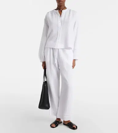 Velvet Taria cotton muslin shirt | Thumbnail 3 Velvet Taria cotton muslin shirt | Thumbnail 3