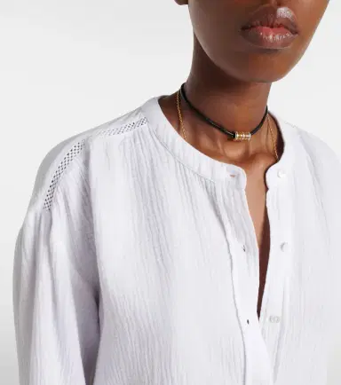 Velvet Taria cotton muslin shirt | Thumbnail 6 Velvet Taria cotton muslin shirt | Thumbnail 6