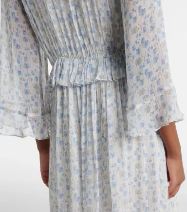 Velvet Aerin floral sheer maxi dress | Thumbnail 3 Velvet Aerin floral sheer maxi dress | Thumbnail 3