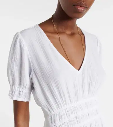 Velvet Rivelle cotton gauze midi dress | Thumbnail 2 Velvet Rivelle cotton gauze midi dress | Thumbnail 2