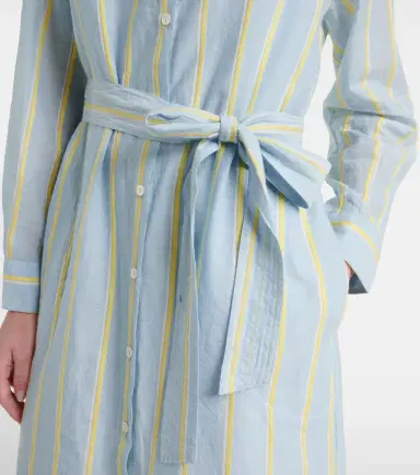 Velvet Kimora striped cotton shirt dress | Thumbnail 3 Velvet Kimora striped cotton shirt dress | Thumbnail 3