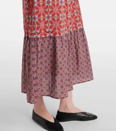 Velvet Maela printed cotton midi dress | Thumbnail 4 Velvet Maela printed cotton midi dress | Thumbnail 4