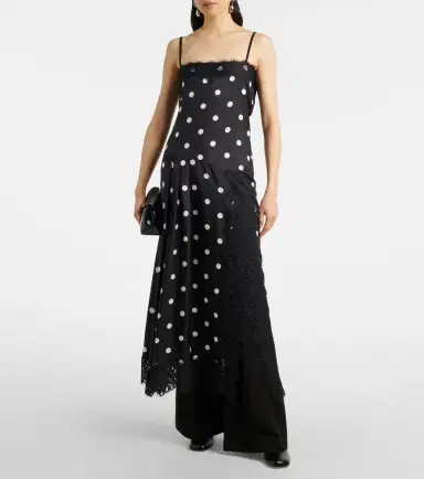 Sportmax Capo polka-dot silk slip dress | Thumbnail 5 Sportmax Capo polka-dot silk slip dress | Thumbnail 5
