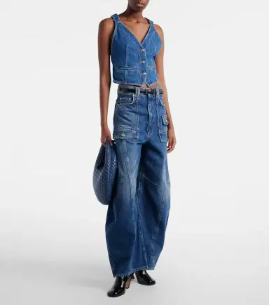 Sportmax Dama denim vest | Thumbnail 2 Sportmax Dama denim vest | Thumbnail 2