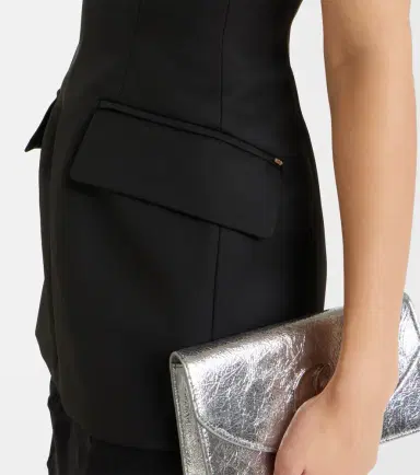 Sportmax Pinne silk-trimmed maxi dress | Thumbnail 3 Sportmax Pinne silk-trimmed maxi dress | Thumbnail 3