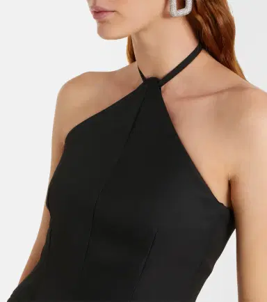 Sportmax Pinne silk-trimmed maxi dress | Thumbnail 6 Sportmax Pinne silk-trimmed maxi dress | Thumbnail 6