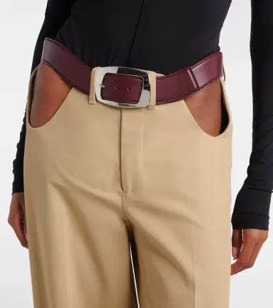 Jean Paul Gaultier Cutout cotton wide-leg pants | Thumbnail 3 Jean Paul Gaultier Cutout cotton wide-leg pants | Thumbnail 3