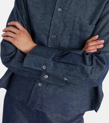 Vince Cotton and linen chambray shirt | Thumbnail 5 Vince Cotton and linen chambray shirt | Thumbnail 5