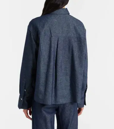 Vince Cotton and linen chambray shirt | Thumbnail 6 Vince Cotton and linen chambray shirt | Thumbnail 6