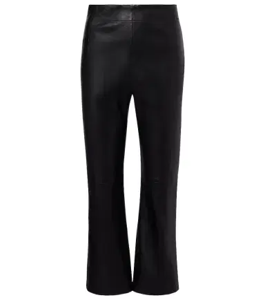 Nour Hammour Leather cropped slim pants | Thumbnail 1 Nour Hammour Leather cropped slim pants | Thumbnail 1
