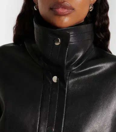 Nour Hammour Park leather jacket | Thumbnail 6 Nour Hammour Park leather jacket | Thumbnail 6