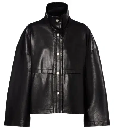 Nour Hammour Park leather jacket | Thumbnail 1 Nour Hammour Park leather jacket | Thumbnail 1
