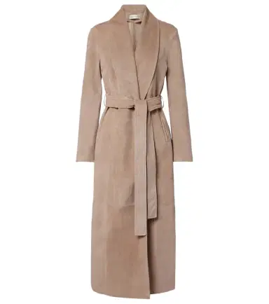 Nour Hammour Gallery suede coat | Thumbnail 1 Nour Hammour Gallery suede coat | Thumbnail 1